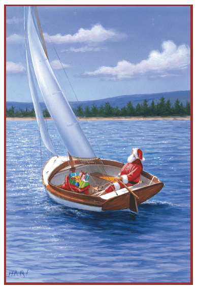 Sailing Santa