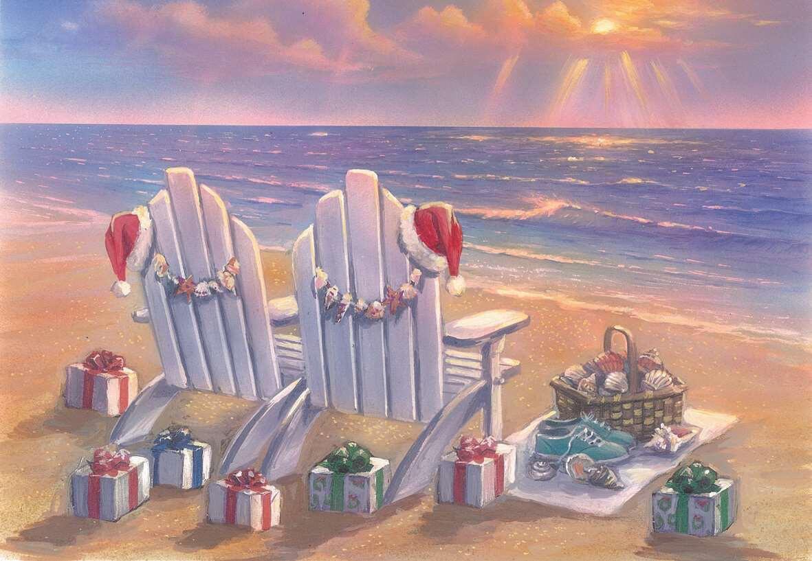 Decorated Adirondacks