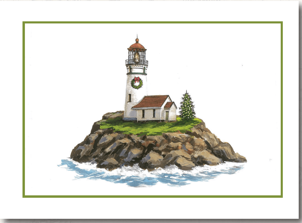 Decorated Rocky Light