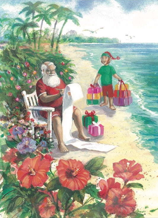 Santa and Elf